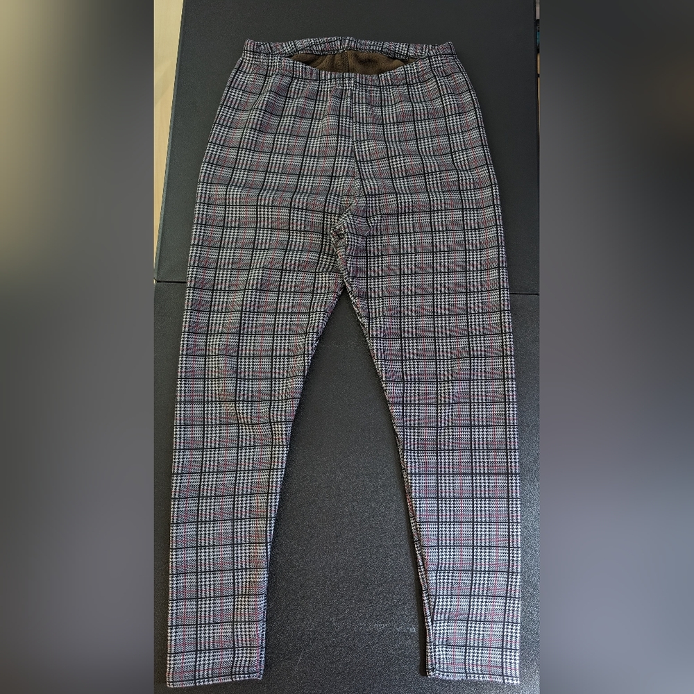 Just Cozy plaid leggings